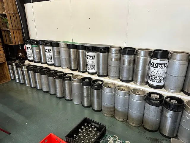 Mykes / franke o.a. - 20 liter - (aluminium) fusten (42x) - afbeelding 1 van  3