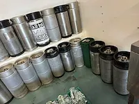 Mykes / franke o.a. - 20 liter - (aluminium) fusten (42x) - afbeelding 2 van  3