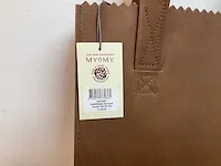 Myomy - paperbag shopper hunter mid brown (10x) - afbeelding 2 van  4