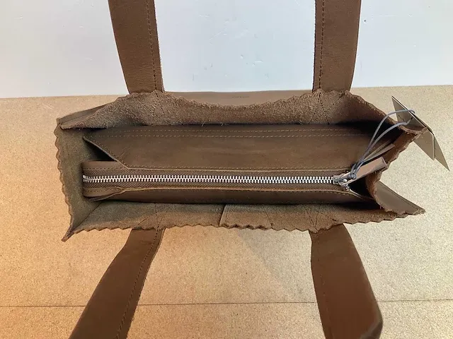 Myomy - paperbag shopper hunter mid brown (10x) - afbeelding 4 van  4