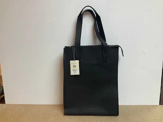 Myomy - paperbag shopper hunter off black (10x) - afbeelding 1 van  4