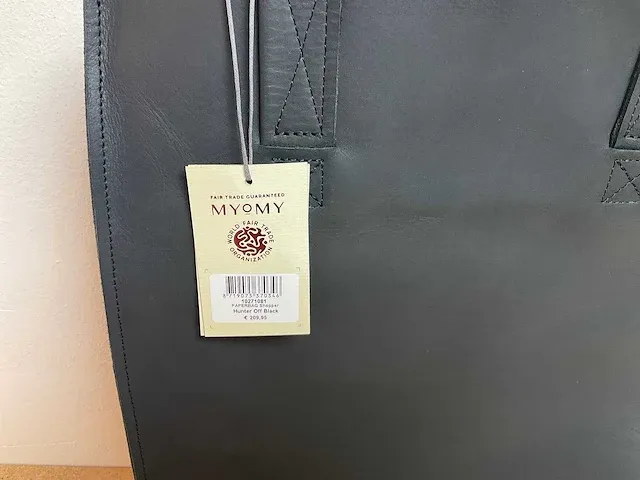 Myomy - paperbag shopper hunter off black (10x) - afbeelding 2 van  4