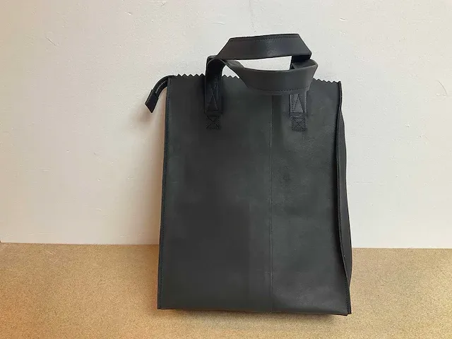 Myomy - paperbag shopper hunter off black (10x) - afbeelding 3 van  4