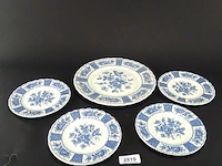 Myott fine iron stone england gebakset - afbeelding 1 van  5