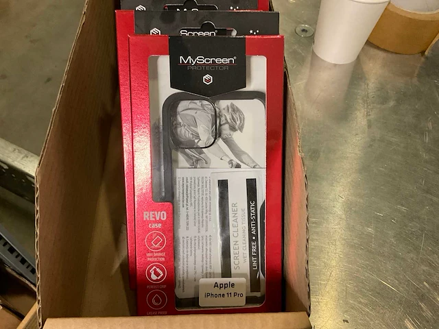 Myscreen iphone 11 screenprotectors (10x) - afbeelding 1 van  2