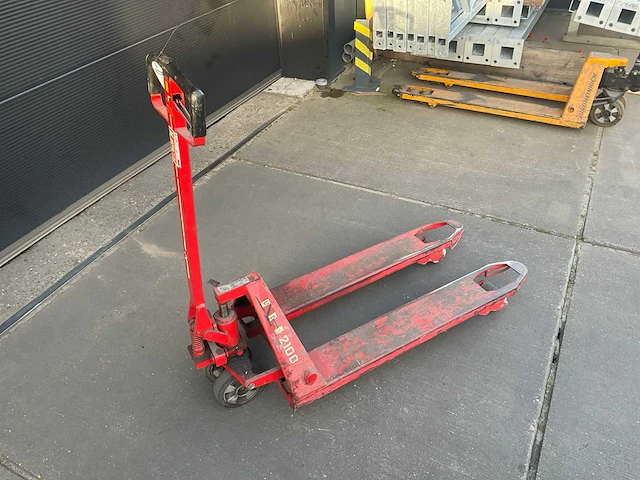 N aardnoudse hand hydraulische palletwagen - afbeelding 3 van  6