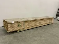 Naaldhout balk 38x120x4800/5400 (154x) - afbeelding 1 van  6