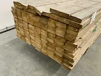 Naaldhout balk 38x120x4800/5400 (154x) - afbeelding 2 van  6