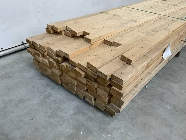 Naaldhout balk 38x85x5400mm (89x) - afbeelding 2 van  5