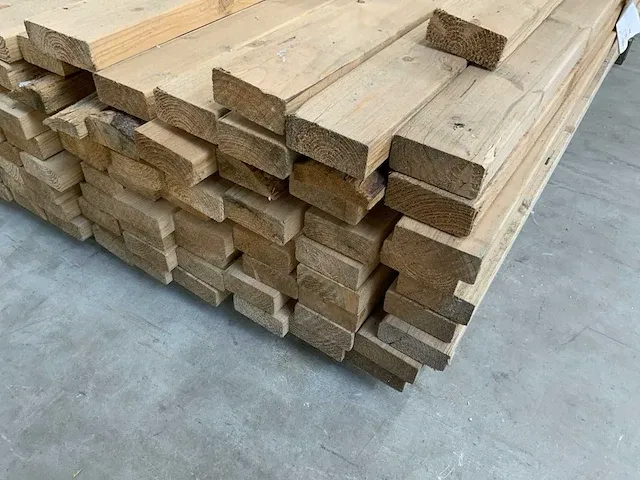 Naaldhout balk 38x85x5400mm (89x) - afbeelding 5 van  5