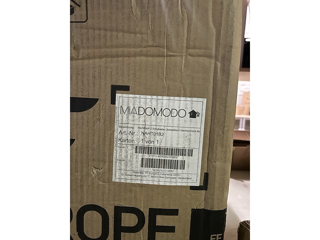 Nachtkast, bijzettafel miadomodo, naht01b2 - afbeelding 2 van  2