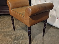 Nachtkastje chesterfield, chester, bruin - afbeelding 1 van  5