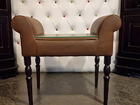 Nachtkastje chesterfield, chester, bruin - afbeelding 4 van  5