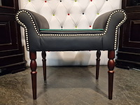 Nachtkastje chesterfield, chester, zwart