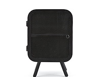 Nachtkastje, rechtsdraaiend, zwart - afbeelding 1 van  4