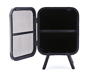 Nachtkastje, rechtsdraaiend, zwart - afbeelding 3 van  4