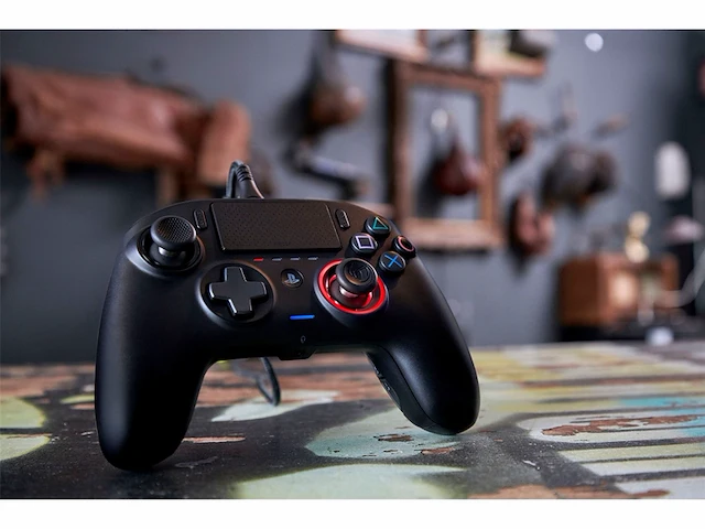 Nacon gaming officially licensed playstation revolution pro controller 3 black ps4/pc - afbeelding 2 van  3