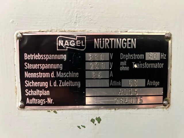 Nagel vs10 hoonmachine - afbeelding 6 van  14