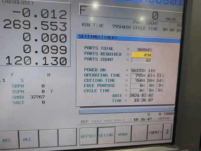 Nakamura-tome wt-300 gr-210new cncdraaibank met stafaanvoerinrichting en multi layer work stocker - afbeelding 11 van  40
