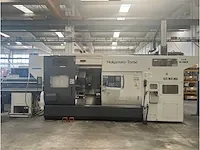 Nakamura-tome wt-300 gr-210new cncdraaibank met stafaanvoerinrichting en multi layer work stocker