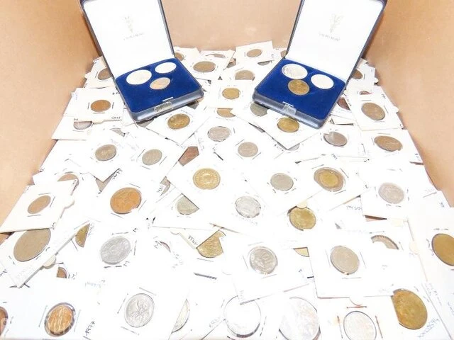 Nalatenschap doos munten - afbeelding 1 van  11