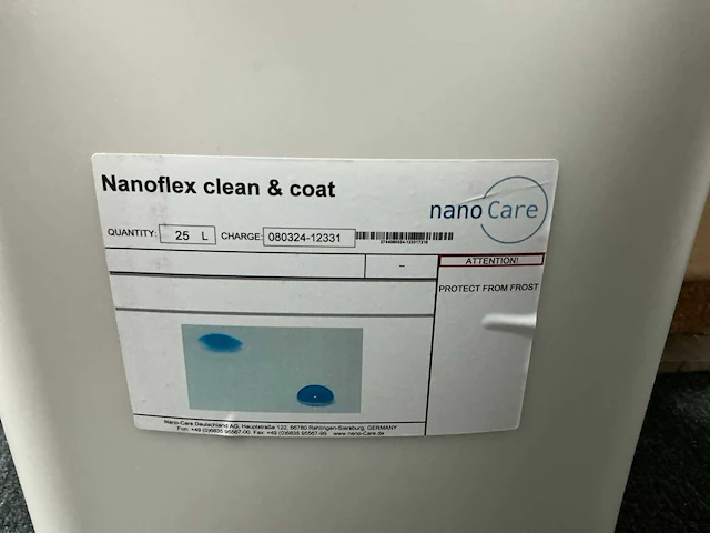 Nanoflex clean & coat (25 liter) (10x) - afbeelding 2 van  2