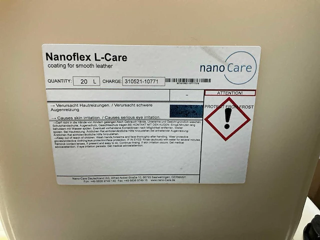 Nanoflex l-care (20 liter) (5x) - afbeelding 2 van  3
