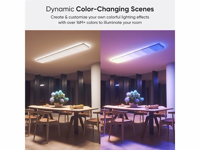 Nanoleaf plafondlamp uitbreidingsset smart lamp 1 paneel rgbcw google alexa - afbeelding 2 van  4