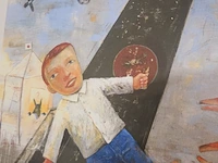 Nara yoshitomo lithograaf - in nieuwe lijst - afbeelding 3 van  7