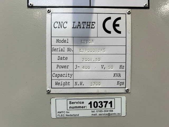 Narvik, pinnacle - l210a - cnc draaibank - 2008 - afbeelding 4 van  16