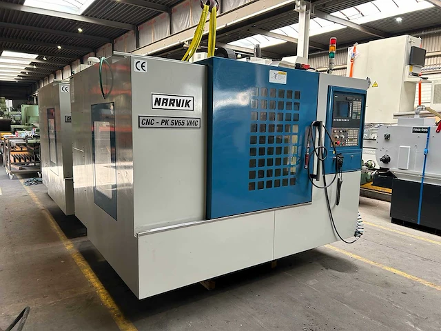 Narvik/pinnacle - cnc - pk sv65 vmc - cnc freesmachine - 2008 - afbeelding 2 van  7