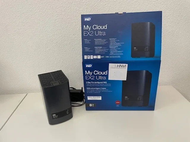 Nas server wd my cloud ex2 ultra. 8tb - afbeelding 1 van  3