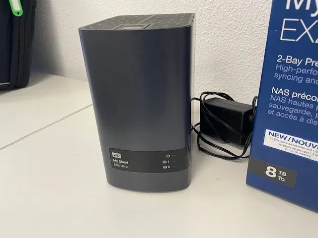 Nas server wd my cloud ex2 ultra. 8tb - afbeelding 2 van  3