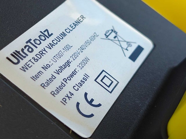 Nat en droogzuiger - 100 liter - afbeelding 8 van  15