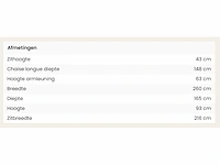 Natazzi - donna - bankstel - afbeelding 10 van  18