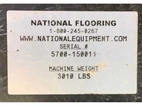 National flooring equipment 5700 bol opzit accu tapijt / vloerstripper - afbeelding 7 van  7