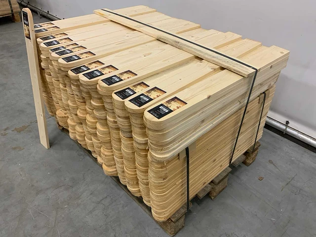 Native hekwerk planken 880x90x18mm (380x) - afbeelding 3 van  5