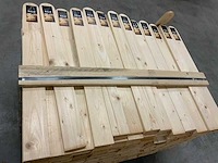 Native hekwerk planken 880x90x18mm (380x) - afbeelding 4 van  5