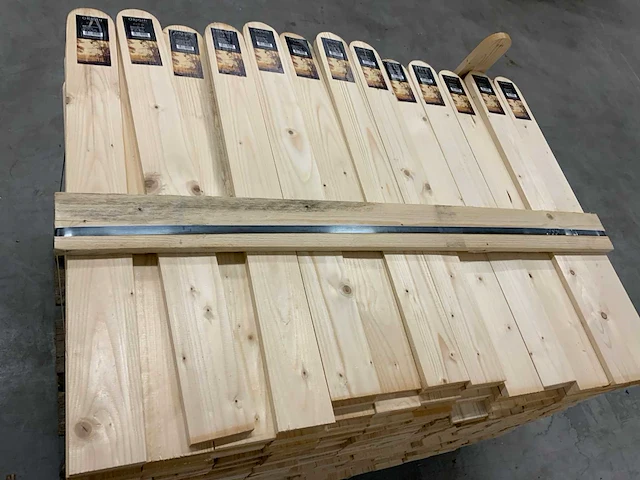 Native hekwerk planken 880x90x18mm (380x) - afbeelding 4 van  5
