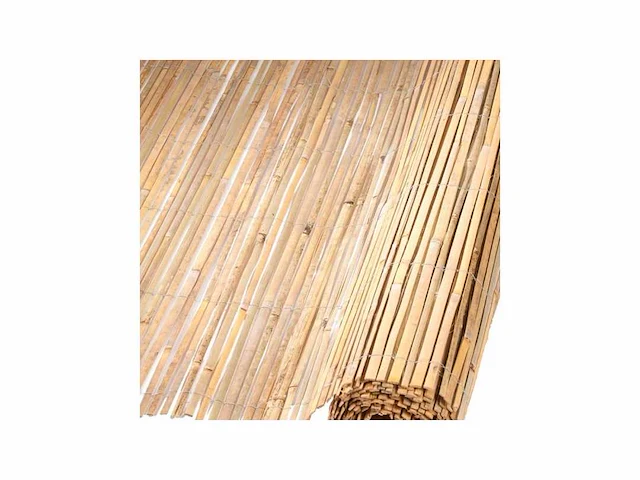Nature - bamboemat - tuinscherm - 1 x 5m - afscherming - afbeelding 1 van  2