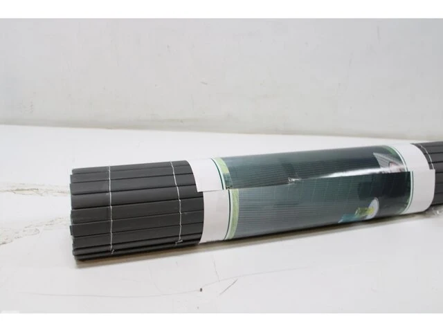 Nature - tuinscherm - dubbelzijdig - 1.5 x 3m - pvc - antraciet - zeer goede afscherming - afbeelding 3 van  4