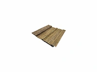 Nature schorsmat tuinscherm 15 x 3m afscherming - afbeelding 1 van  1