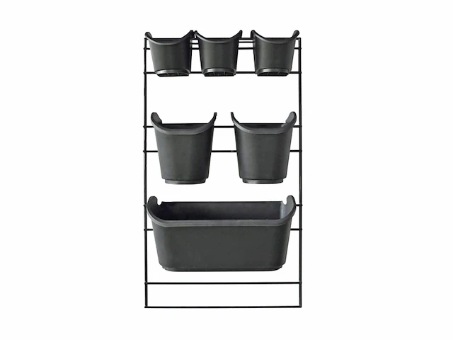 Nature verticaal tuinieren met metalen frame h84 x 48cm complete set - afbeelding 1 van  6
