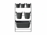 Nature verticaal tuinieren met metalen frame h84 x 48cm complete set - afbeelding 1 van  6