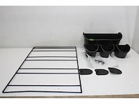 Nature verticaal tuinieren met metalen frame h84 x 48cm complete set - afbeelding 5 van  6
