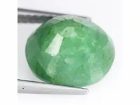 Naturel beryl (groen - smaragdtype) 3,98 kaart - afbeelding 3 van  4