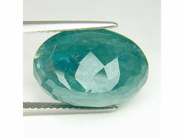Naturel grandidieriet (groenblauw) 10,32 karaat - afbeelding 4 van  5
