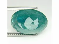 Naturel grandidieriet (groenblauw) 10,32 karaat - afbeelding 4 van  5