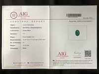 Naturel grandidieriet (groenblauw) 10,32 karaat - afbeelding 5 van  5