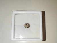 Natuurlijk diamant 1.63 karaat , fancy light yellowish brown - afbeelding 1 van  5
